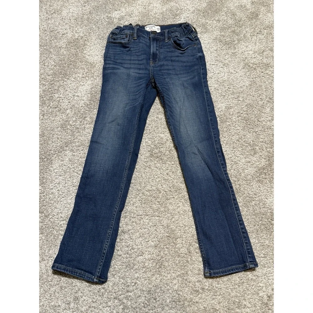 Abercrombie Kids  Boys Jeans, Size: 11/12‎ Skinny Regular, Blue Denim